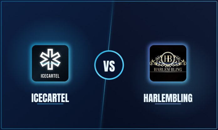 image IceCartel vs Harlembling comparison graphic