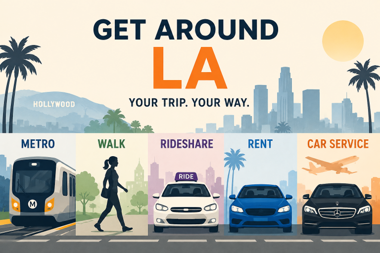 How to Choose the Right Way to Get Around Los Angeles for Your Itinerary
