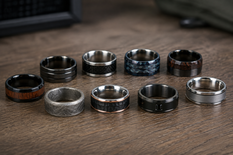 Bold Men’s Wedding Bands for Grooms Who Appreciate Distinctive Design