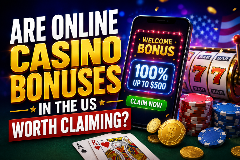 Are Online Casino Bonuses in the US Worth Claiming?