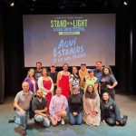 Cast and crew of Program A of Casa 0101’s Stand in the Light: A Solo Show Festival.