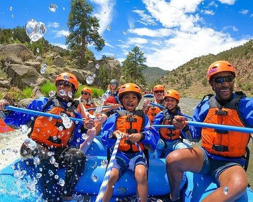Echo Canyon rafting in Bighorn Sheep Canyon near Colorado Springs