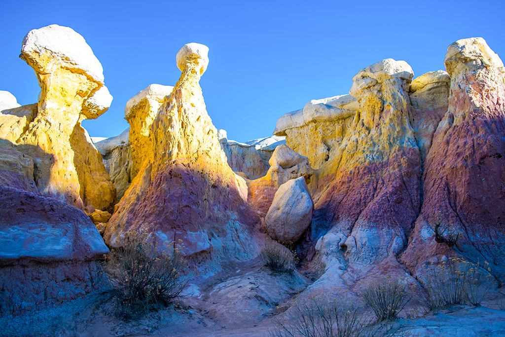 Paint Mines Interpretive Park pastel hoodoos near Colorado Springs