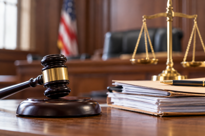 ChatGPT Image Sep 24, 2026, 02_47_40 PM Judge’s gavel, legal documents and scales of justice on a courtroom desk, representing court case preparation and legal strategy.