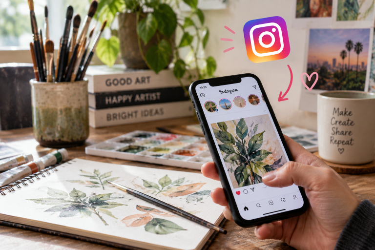 8 Instagram Strategies for Hobby Artists (That Don’t Compromise Your Voice)