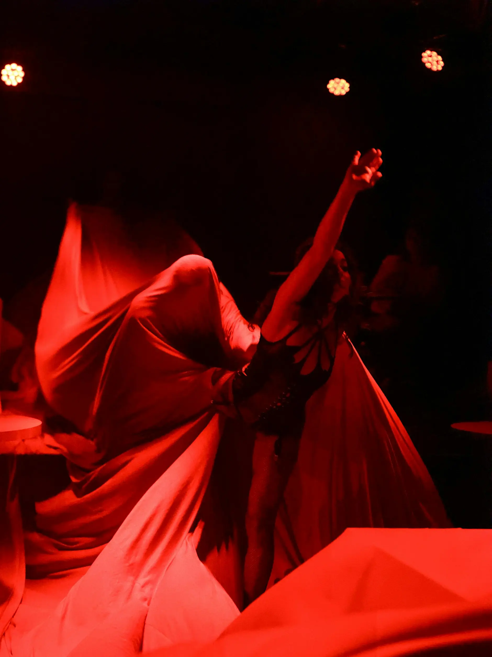 Cabaret of Curiosities red ghost