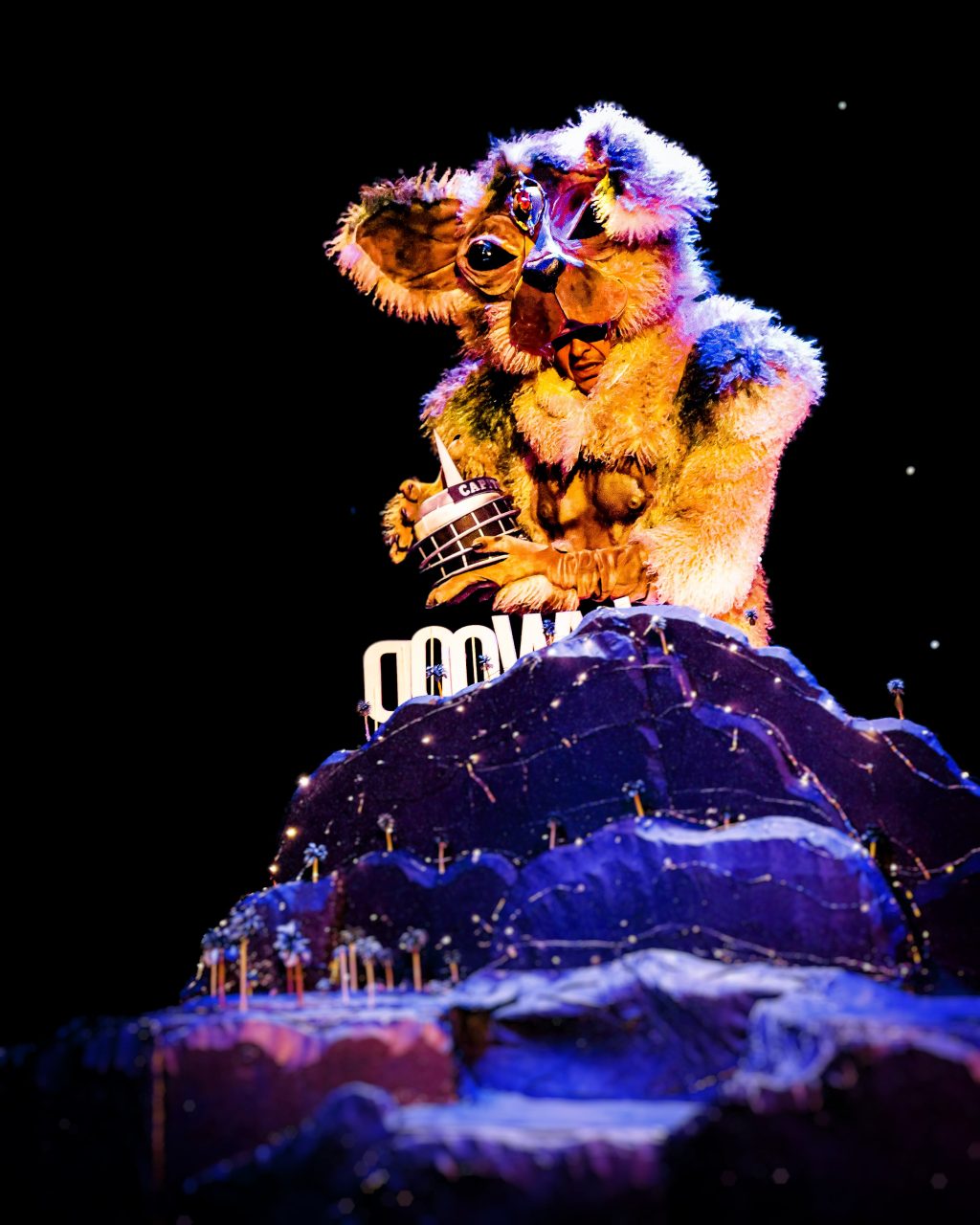 Leandro Cano performs in KAIJU, the Road Theatre Company and BroadStage world premiere in North Hollywood.