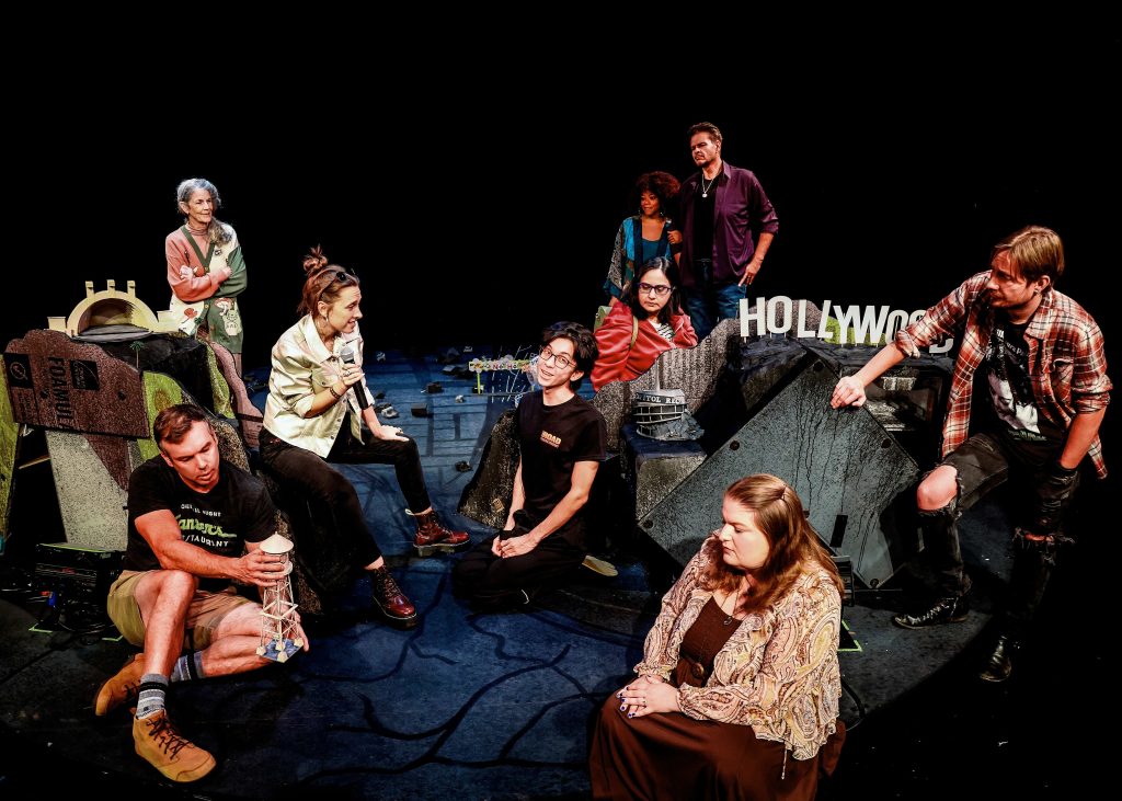 The company of KAIJU appears onstage in the Road Theatre Company and BroadStage world premiere in North Hollywood.