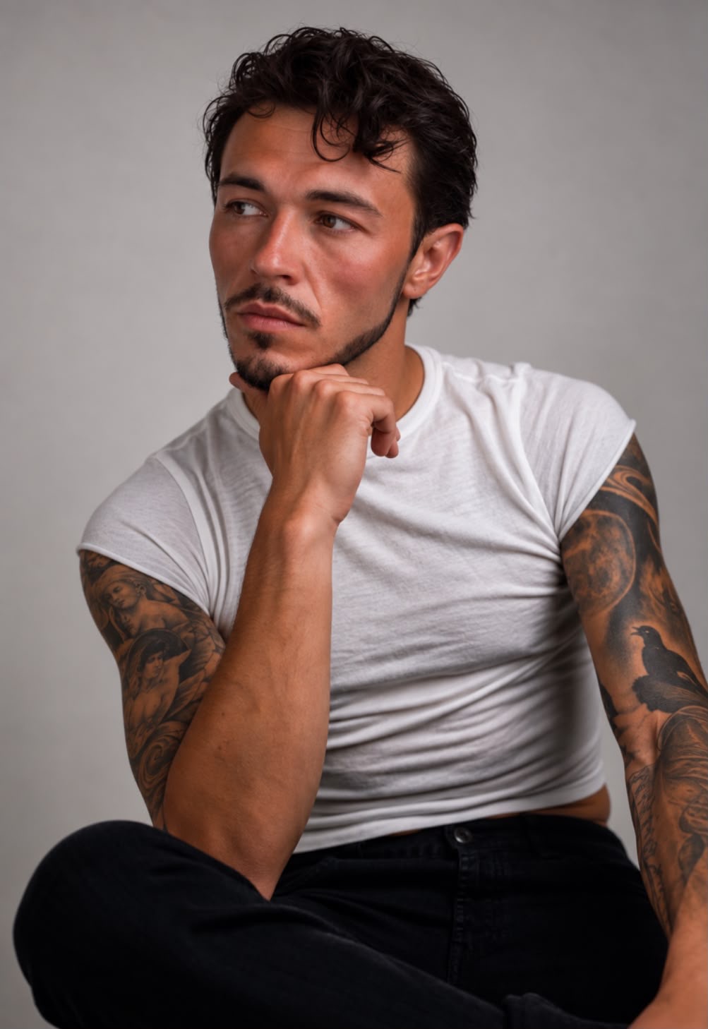 Portrait of Hamilton Evans, founder and choreographer of Hamilton Haus dance company.
